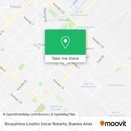 Bioquímico-Linzitto Oscar Roberto map