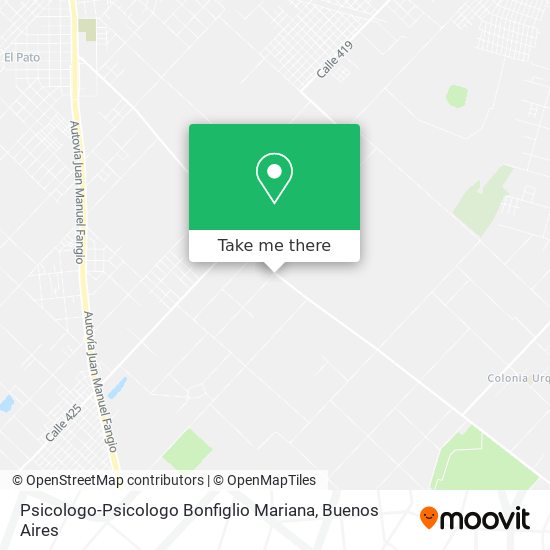 Psicologo-Psicologo Bonfiglio Mariana map