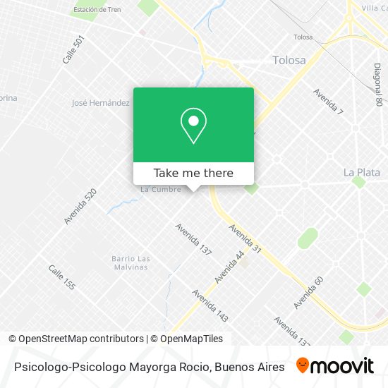 Psicologo-Psicologo Mayorga Rocio map