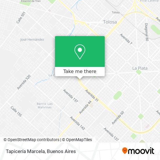 Tapicería Marcela map