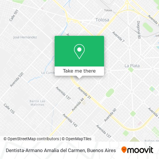 Mapa de Dentista-Armano Amalia del Carmen