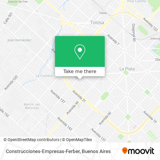 Construcciones-Empresas-Ferber map