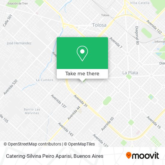 Catering-Silvina Peiro Aparisi map