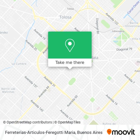 Ferreterias-Articulos-Feregotti Maria map
