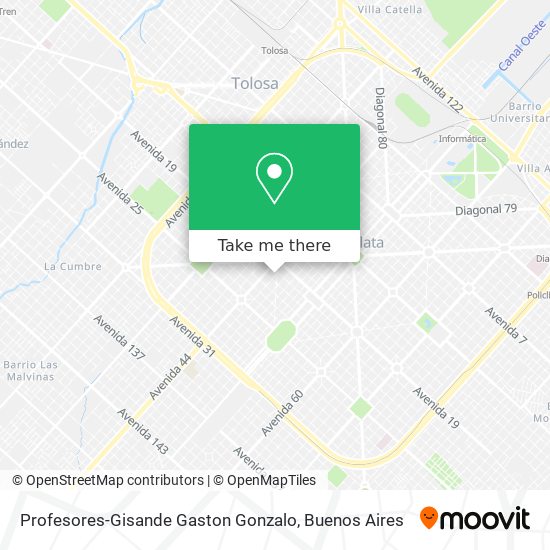 Mapa de Profesores-Gisande Gaston Gonzalo