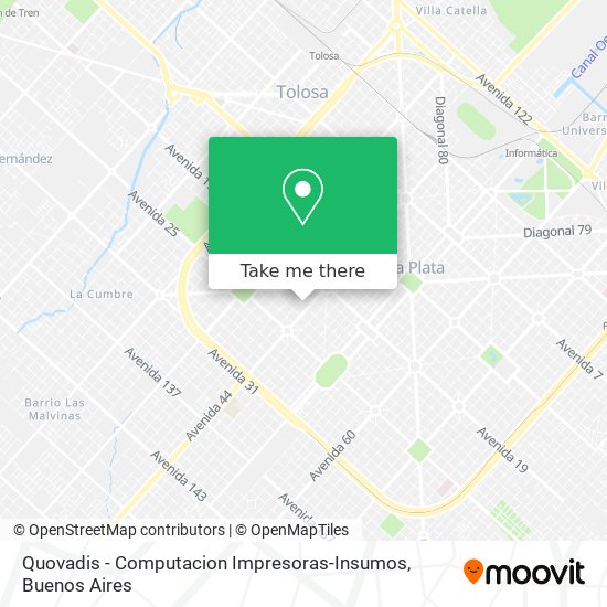 Quovadis - Computacion Impresoras-Insumos map