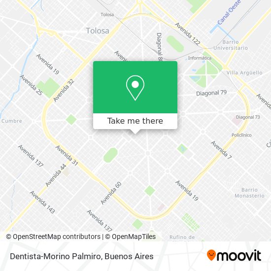 Mapa de Dentista-Morino Palmiro