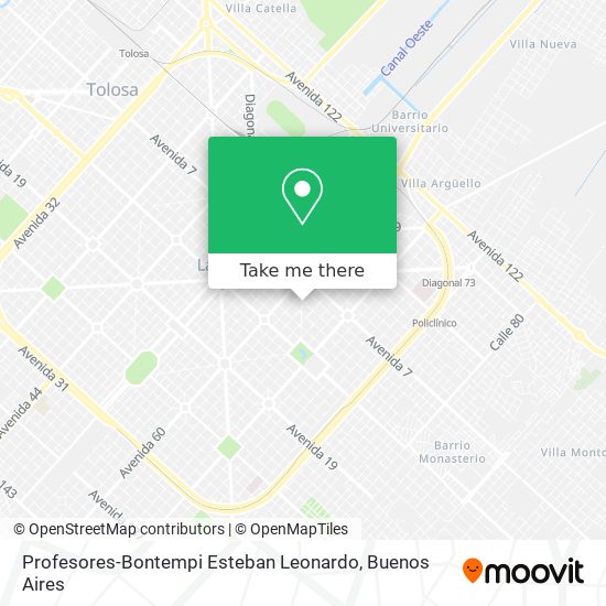 Profesores-Bontempi Esteban Leonardo map