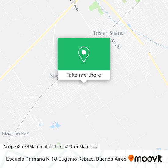 Escuela Primaria N 18 Eugenio Rebizo map