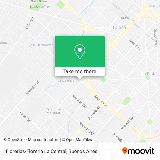 Florerias-Floreria La Central map
