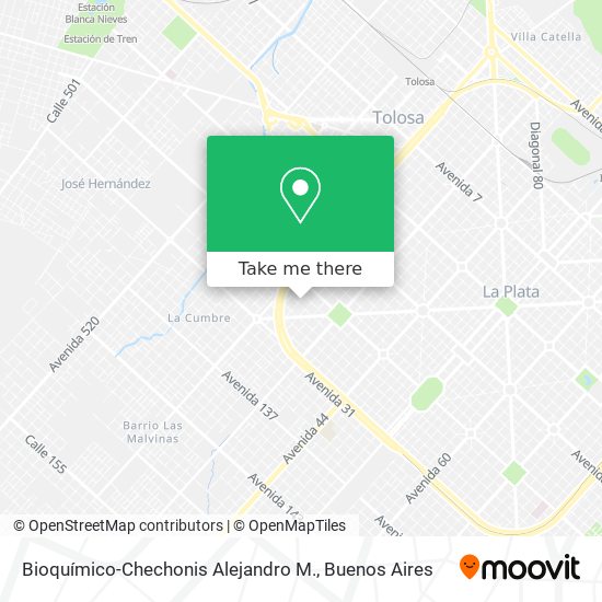 Bioquímico-Chechonis Alejandro M. map