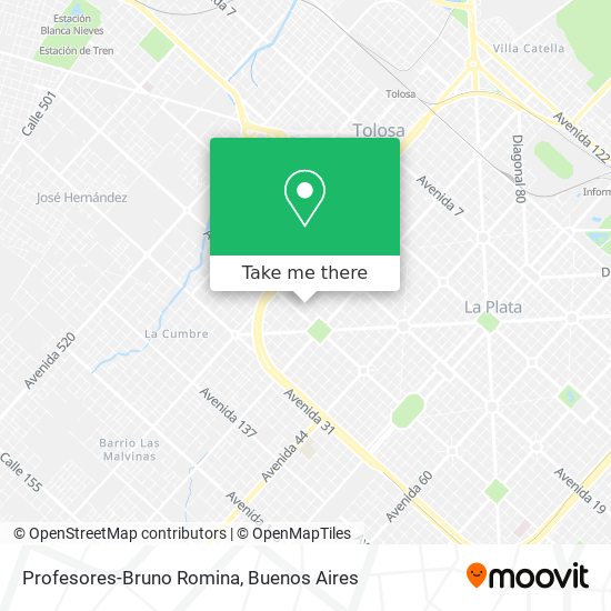 Profesores-Bruno Romina map