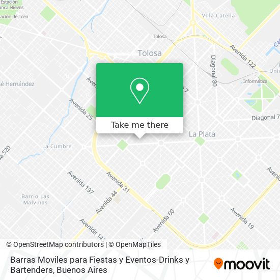 Mapa de Barras Moviles para Fiestas y Eventos-Drinks y Bartenders