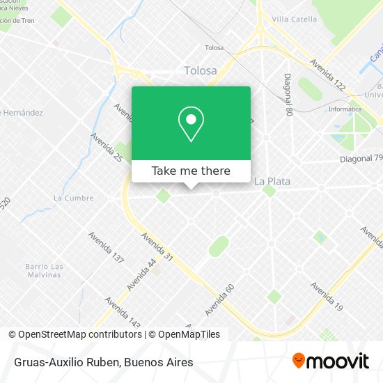 Mapa de Gruas-Auxilio Ruben