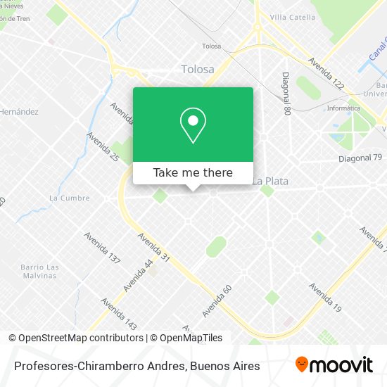 Profesores-Chiramberro Andres map
