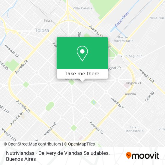 Nutriviandas - Delivery de Viandas Saludables map