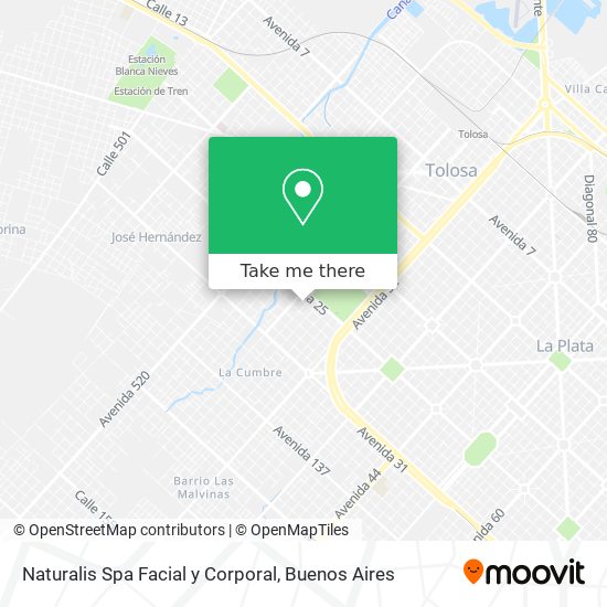 Mapa de Naturalis Spa Facial y Corporal