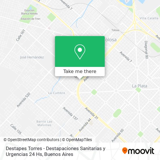 Destapes Torres - Destapaciones Sanitarias y Urgencias 24 Hs map