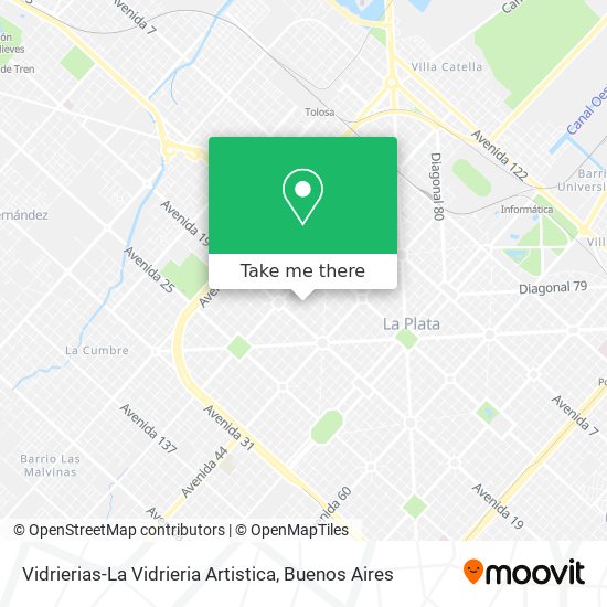 Vidrierias-La Vidrieria Artistica map