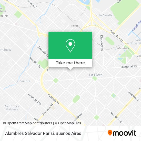 Mapa de Alambres Salvador Parisi