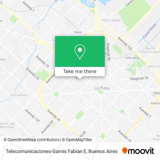 Telecomunicaciones-Garnis Fabian E map