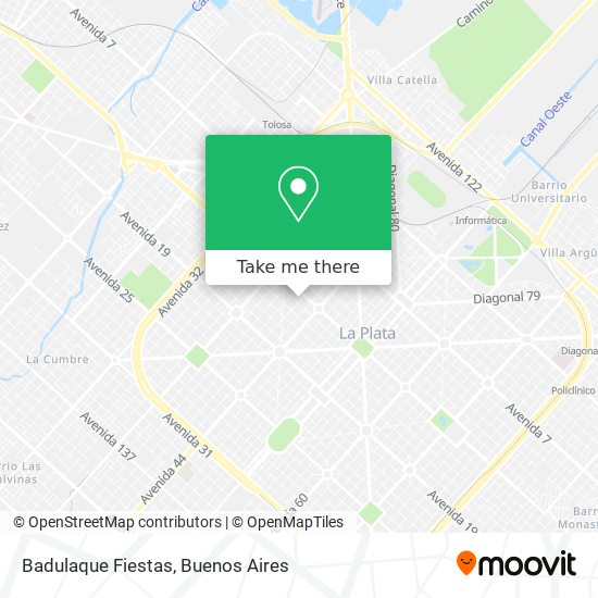 Mapa de Badulaque Fiestas