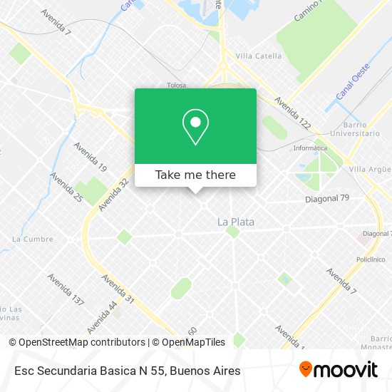 Esc Secundaria Basica N 55 map