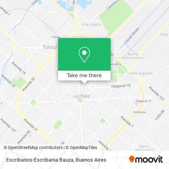 Escribanos-Escribania Bauza map
