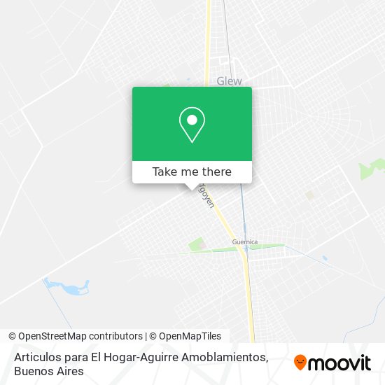 Articulos para El Hogar-Aguirre Amoblamientos map