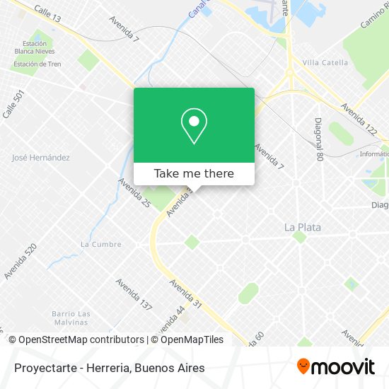 Mapa de Proyectarte - Herreria
