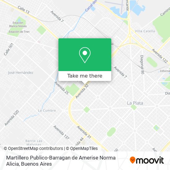 Mapa de Martillero Publico-Barragan de Amerise Norma Alicia