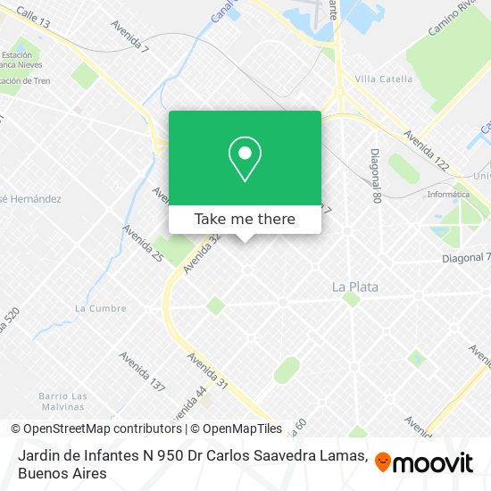 Jardin de Infantes N 950 Dr Carlos Saavedra Lamas map