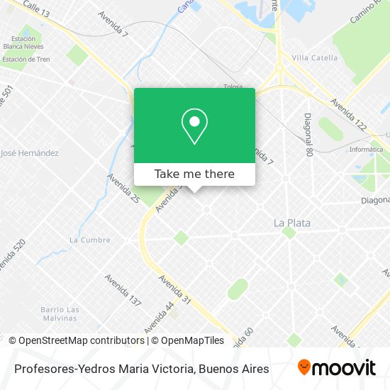 Profesores-Yedros Maria Victoria map