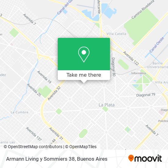 Armann Living y Sommiers 38 map