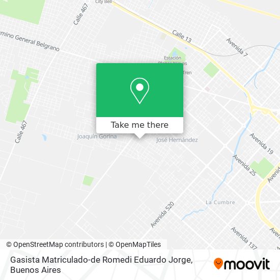 Mapa de Gasista Matriculado-de Romedi Eduardo Jorge