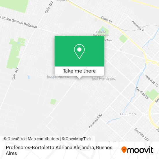 Mapa de Profesores-Bortoletto Adriana Alejandra
