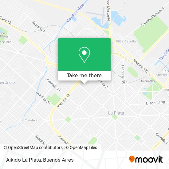 Aikido La Plata map