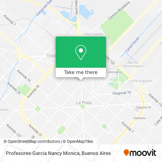 Profesores-Garcia Nancy Monica map