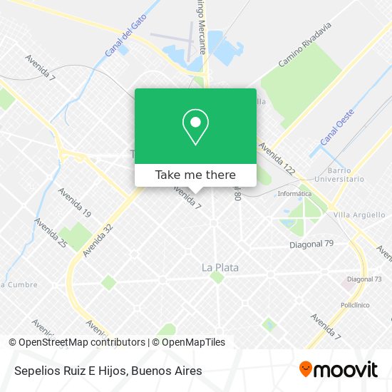 Sepelios Ruiz E Hijos map