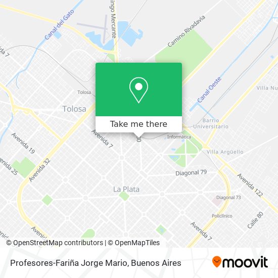 Profesores-Fariña Jorge Mario map