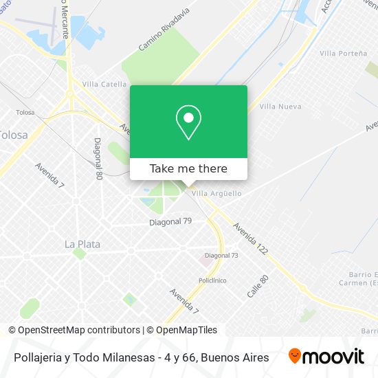 Pollajeria y Todo Milanesas - 4 y 66 map