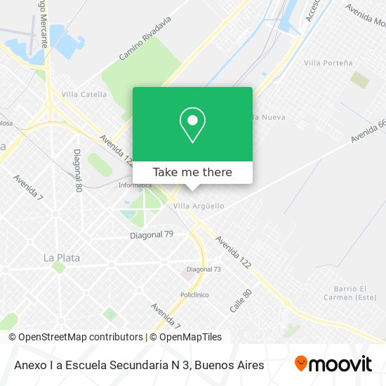 Anexo I a Escuela Secundaria N 3 map