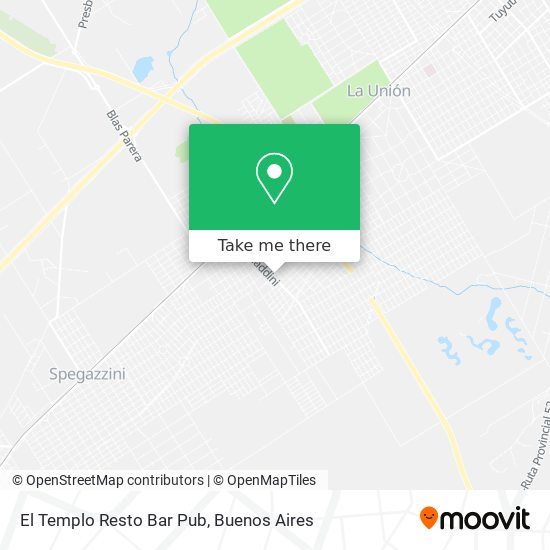 El Templo Resto Bar Pub map