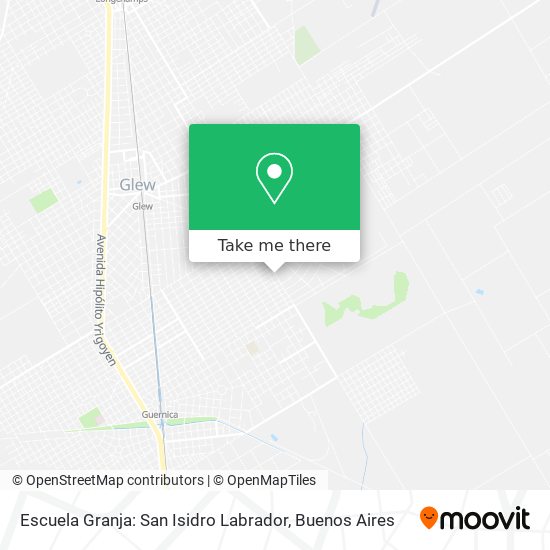 Mapa de Escuela Granja: San Isidro Labrador