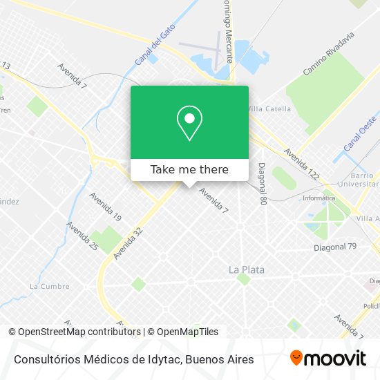 Consultórios Médicos de Idytac map