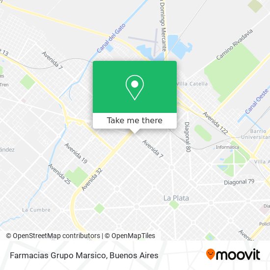 Farmacias Grupo Marsico map