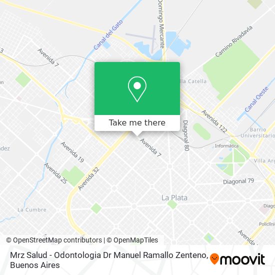 Mrz Salud - Odontologia Dr Manuel Ramallo Zenteno map