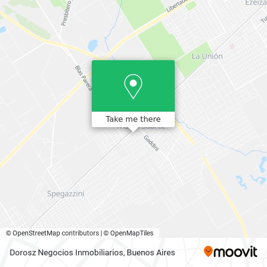 Dorosz Negocios Inmobiliarios map