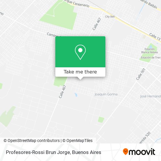 Profesores-Rossi Brun Jorge map