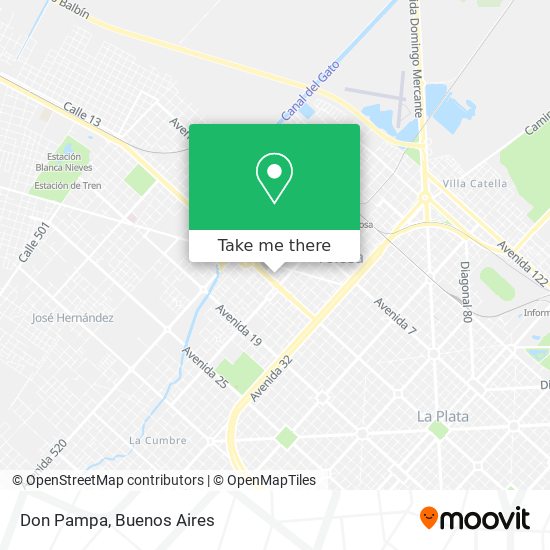 Mapa de Don Pampa